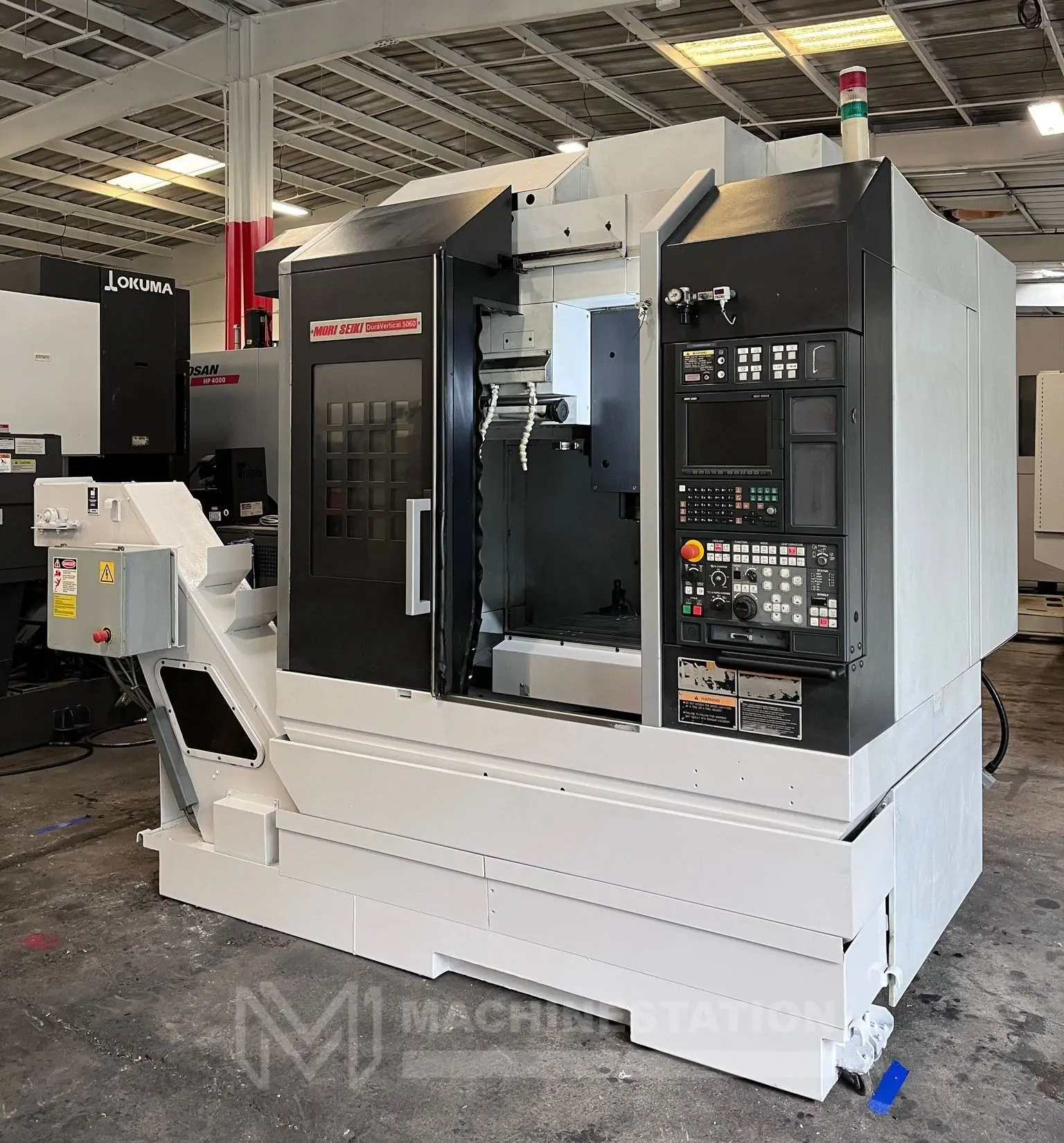 Used Mori Seiki DuraVertical 5060 CNC Vertical Mill (2009) – 4th