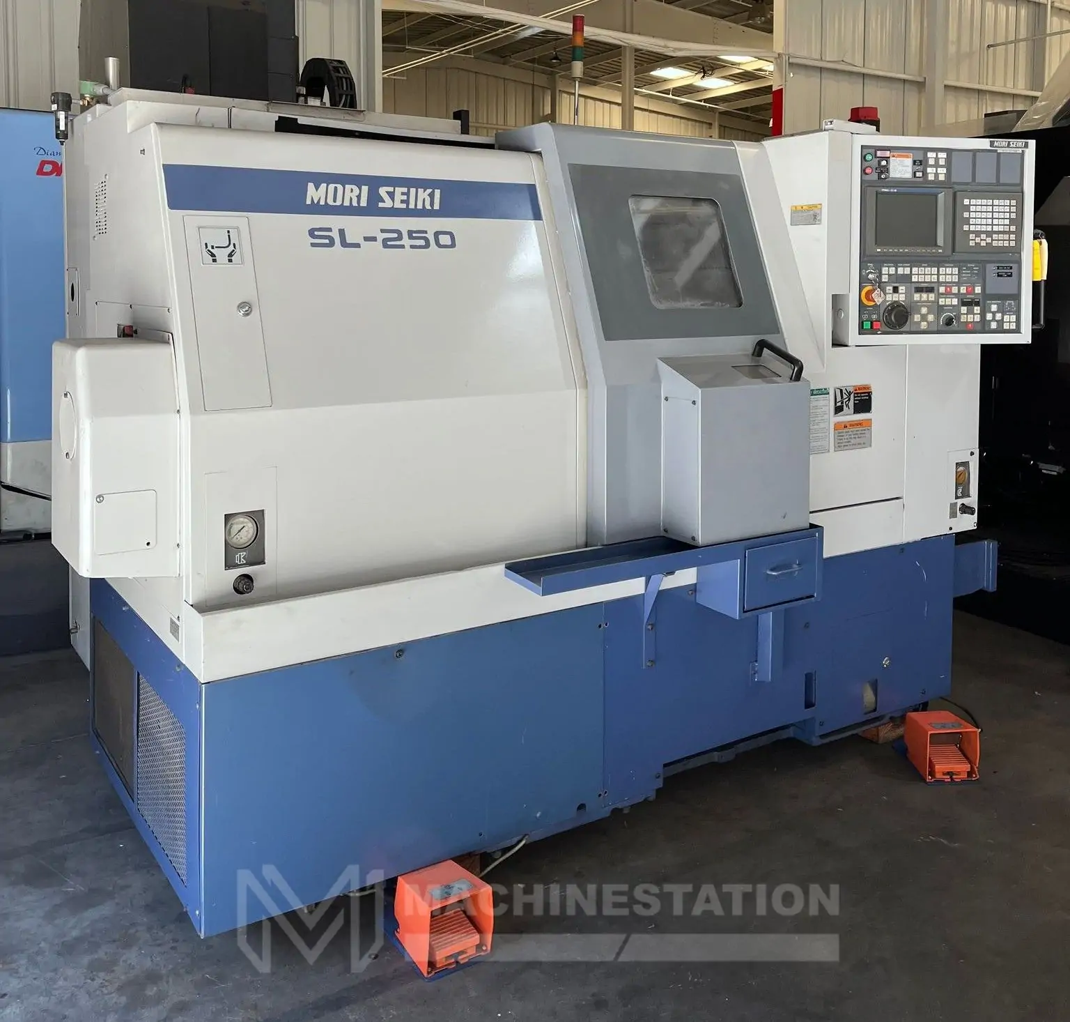 Used Mori Seiki SL-250BSMC CNC Turn Mill Center (1997 ) with Sub