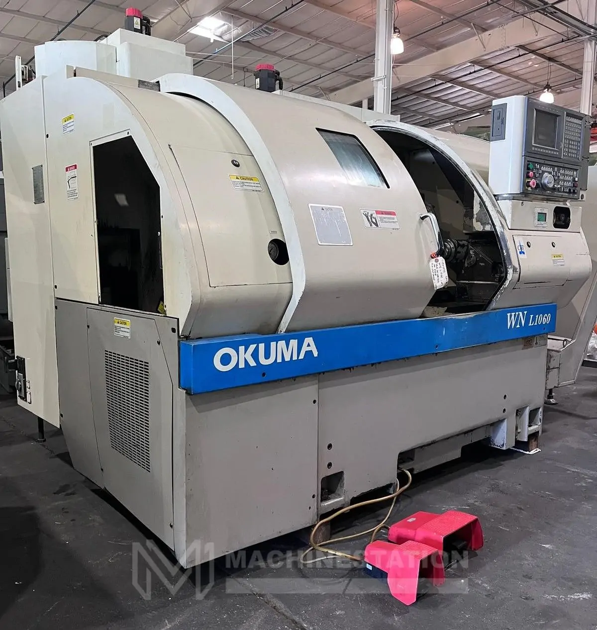 Buy Used Okuma Crown L1060 762E CNC Turning Center For Precision