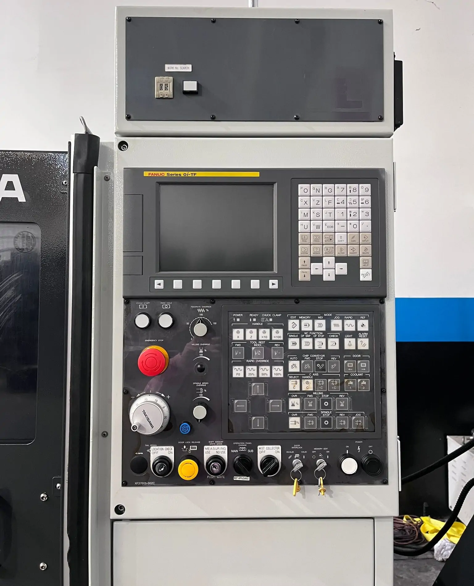 Used Takisawa TCN-2100 L3 CNC Turning Center (2016) | High