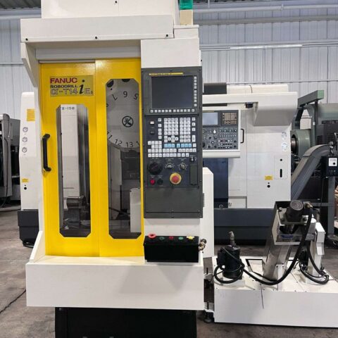 Fanuc Robodrill α-T14iEs CNC Drill Tap Center - 4th Axis Mill