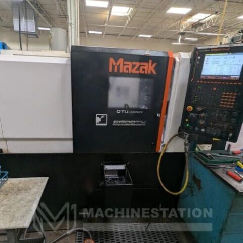 Mazak QTU-250MY CNC Turning Center - Y Axis Lathe