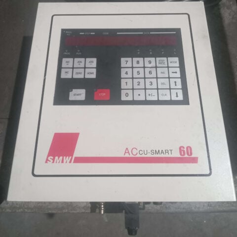 SMW ACCU-SMART 60 4TH AXIS ROTARY INDEX INDEXING HEAD CONTROLLER SYS-60