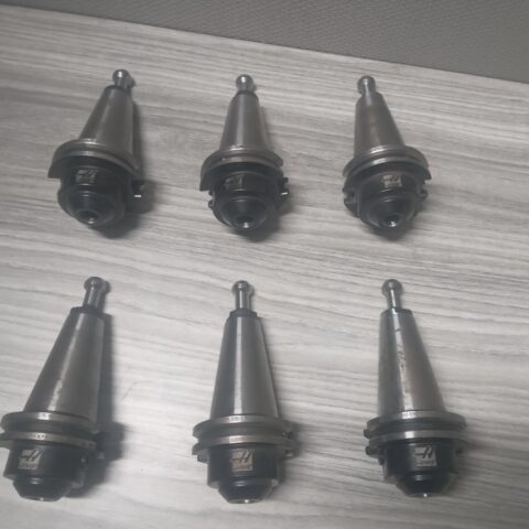 6X Haas CAT40 1/2" End Mill Holder x 1-3/4" Length TSC Haas