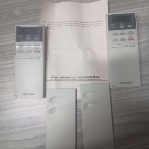 2x Mitsubishi FR-PU03E Parameter unit Open Box FREQROL Inverters