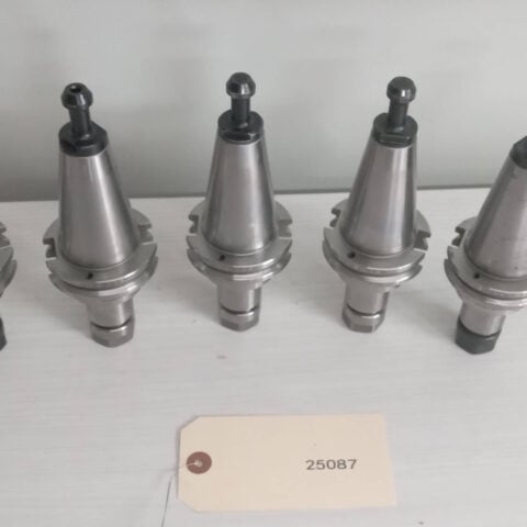 5x Lot of 5 Accupro ER16 Tool Holders CAT40 ER16-3.50"