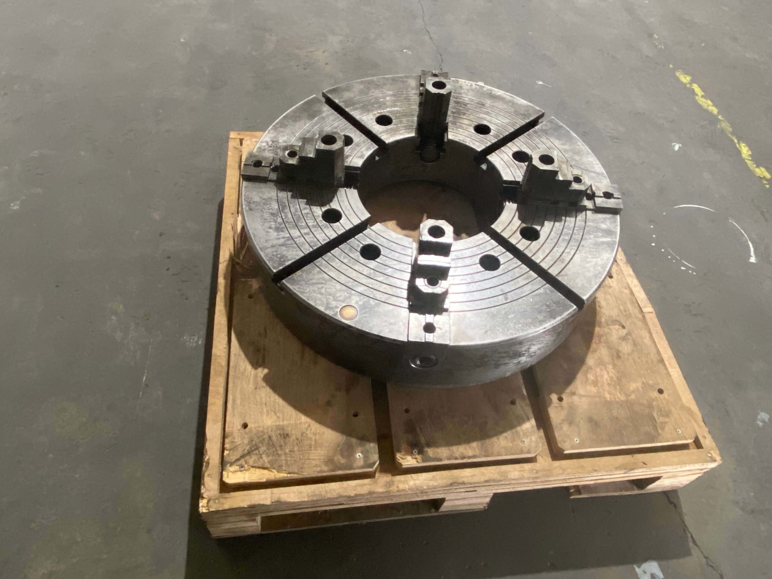 Bison 4317-32-20-12.5-HD Lathe Chuck 12.5 Through Hole 32" Diameter