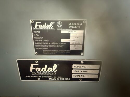 Fadal 3016 CNC VMC for sale in USA (1)