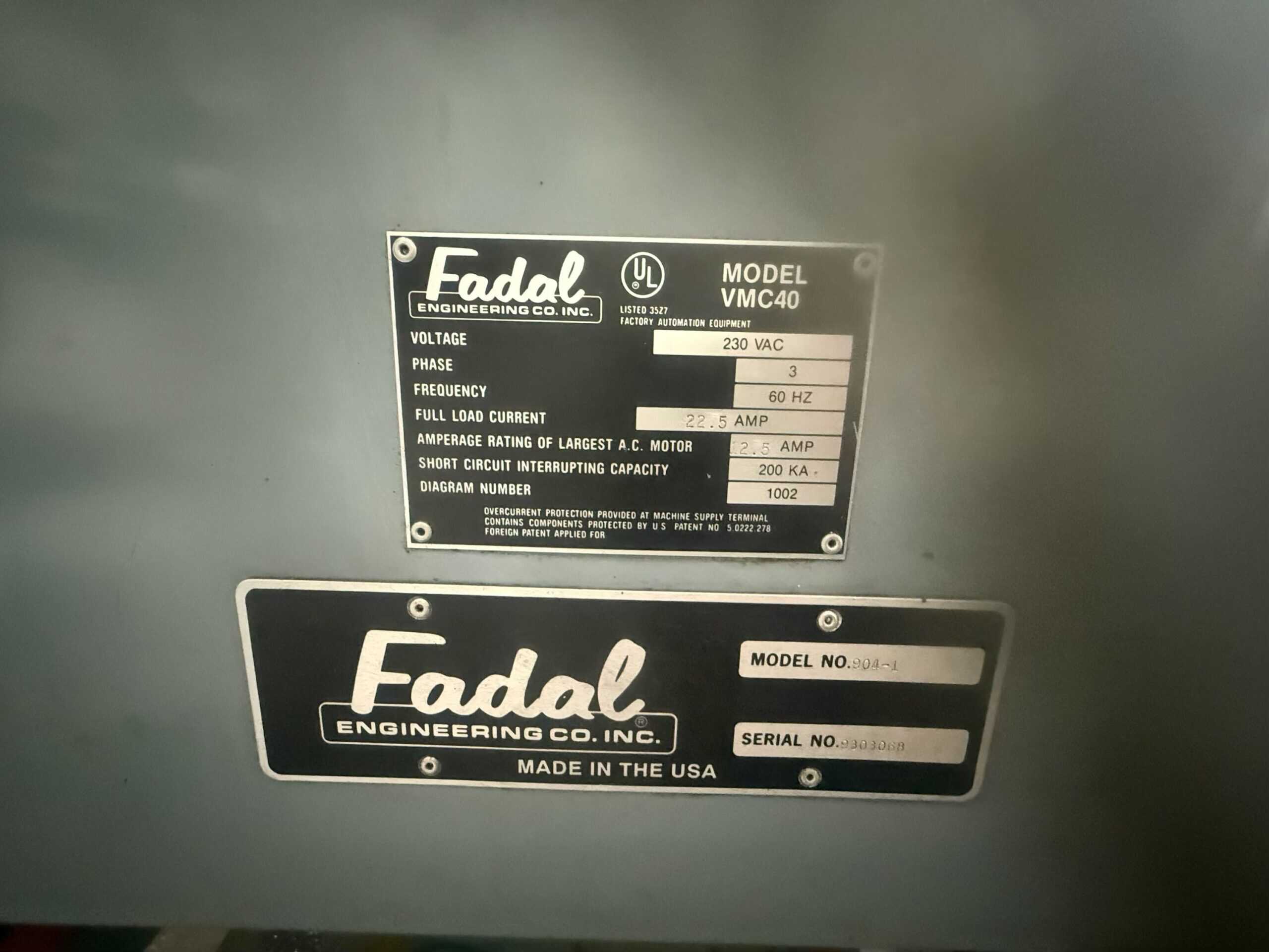 Fadal VMC-40 CNC Vertical Machining Center for sale in USA (1)