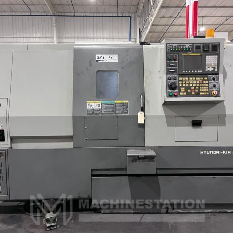 Hyundai Kia SKT-21LMS CNC Lathe - C Axis Live Tool Sub Spindle