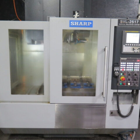 SHARP SVL-2517 SZ-F CNC Vertical Machining Center for sale in USA(1)