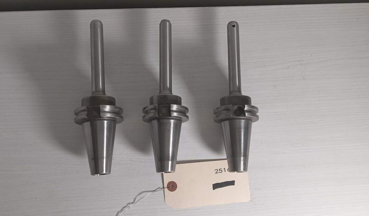 3x SYIC Long Cat40 End Mill holder Cat 40 Taper Weldon Flat TECHNIKS