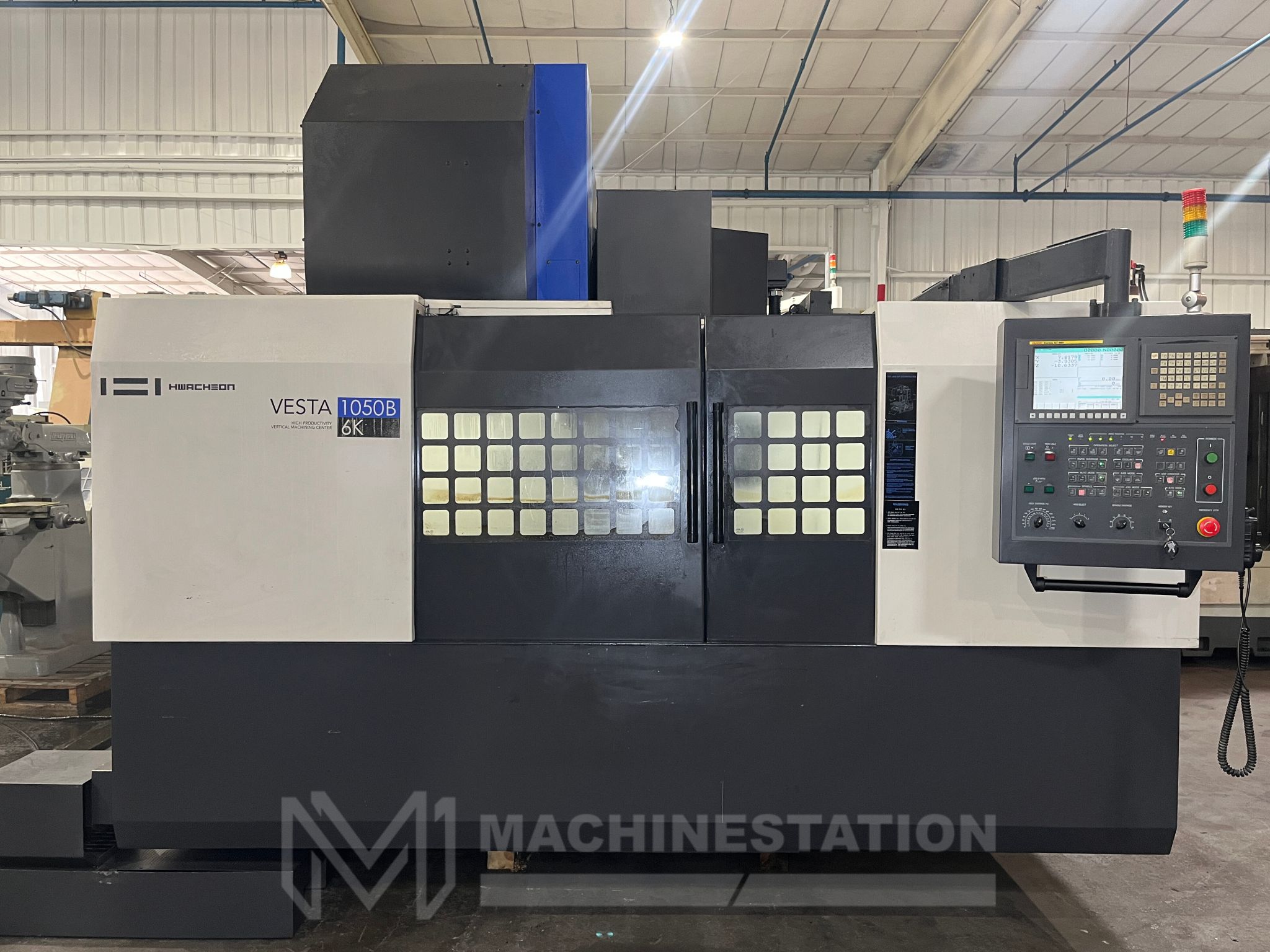 Hwacheon Vesta 1050B CNC Vertical Machining Center - 50 Taper Mill