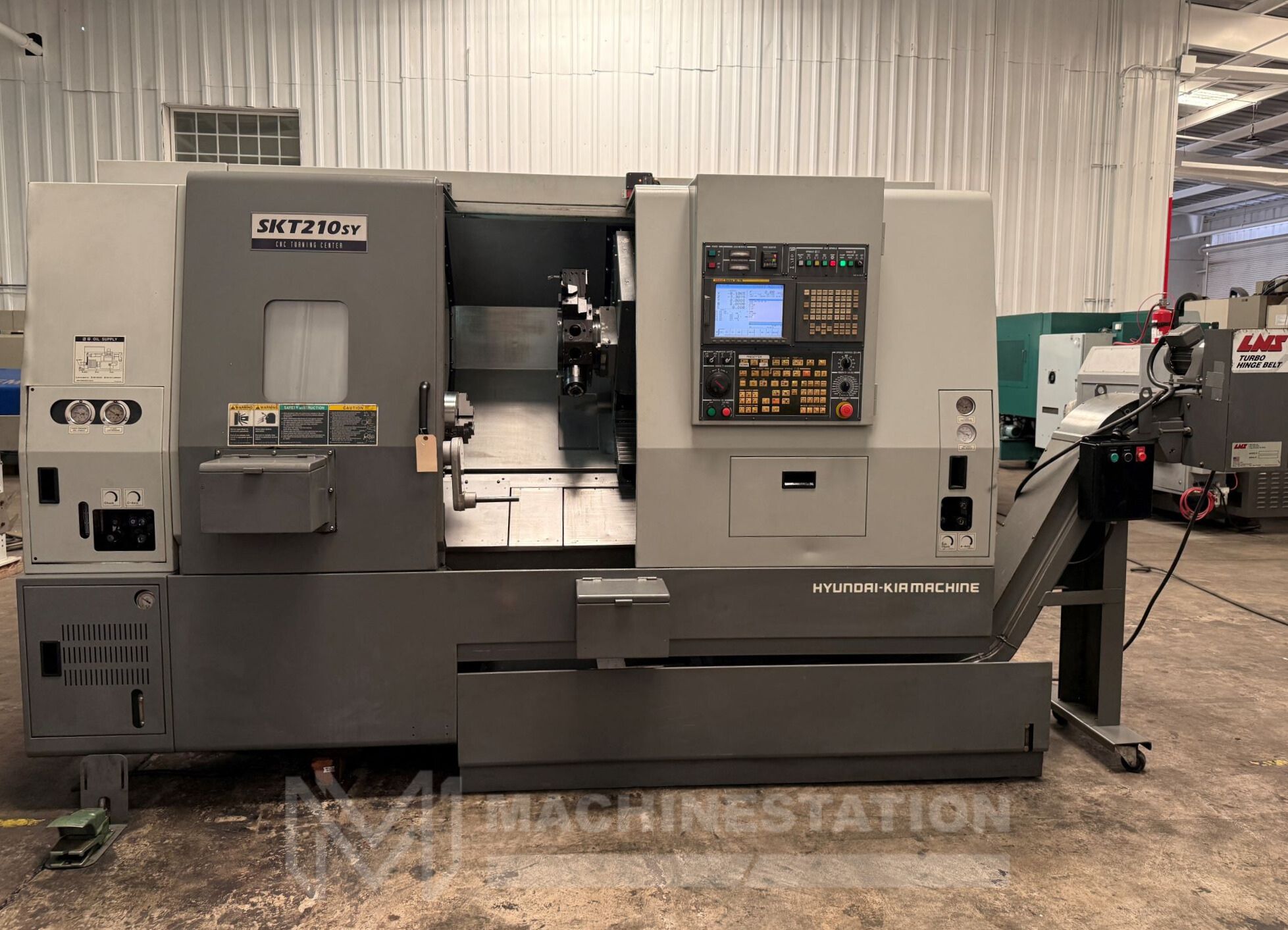 Hyundai Kia SKT-210SY CNC Turning Center - Sub Spindle Y Axis Lathe
