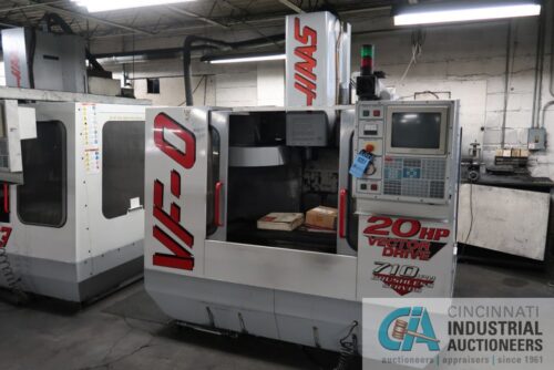 Haas VF-0 CNC VMC for sale in USA