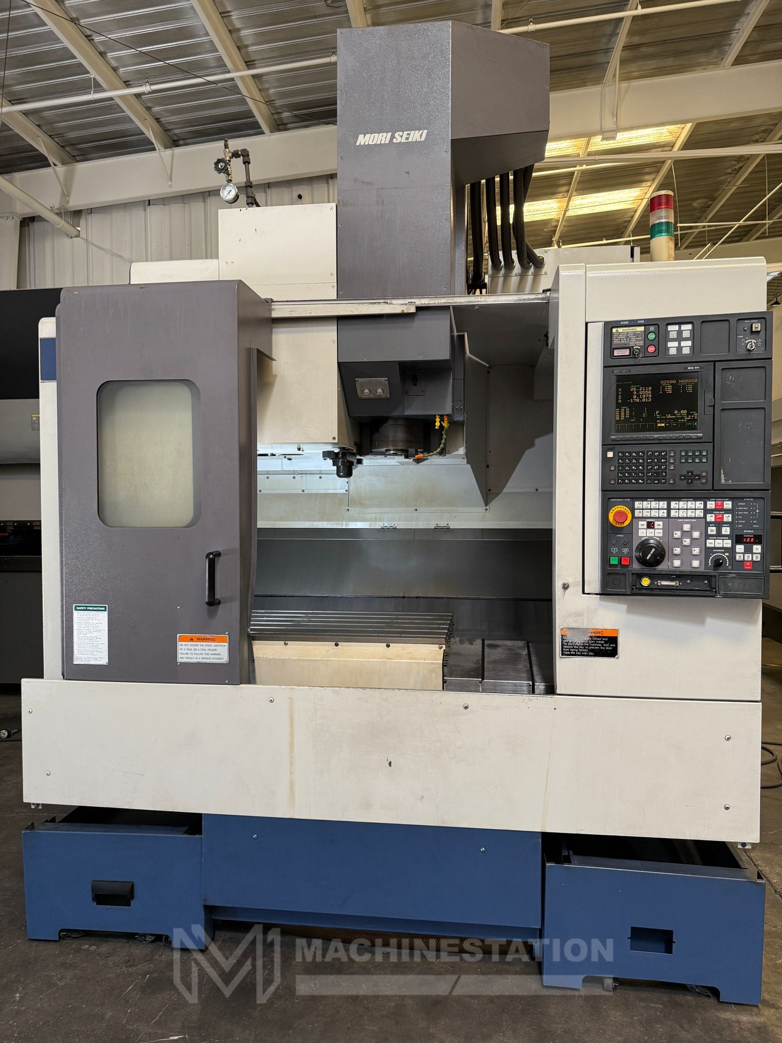 Mori Seiki SV-503/40 CNC Vertical Machining Center - 4th Axis Ready Mill