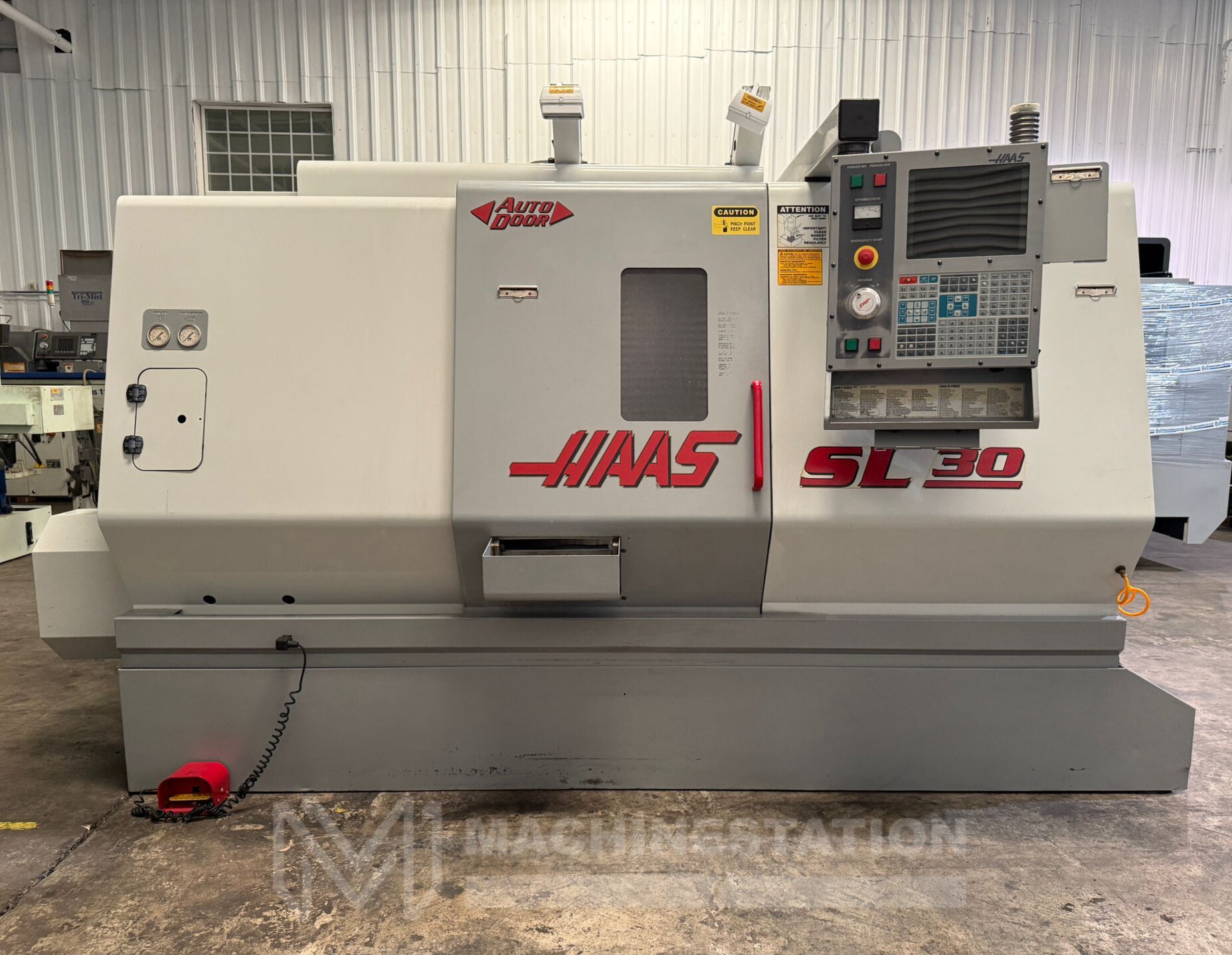 Haas SL-30T CNC Turning Center - 10" Chuck Tailstock Lathe