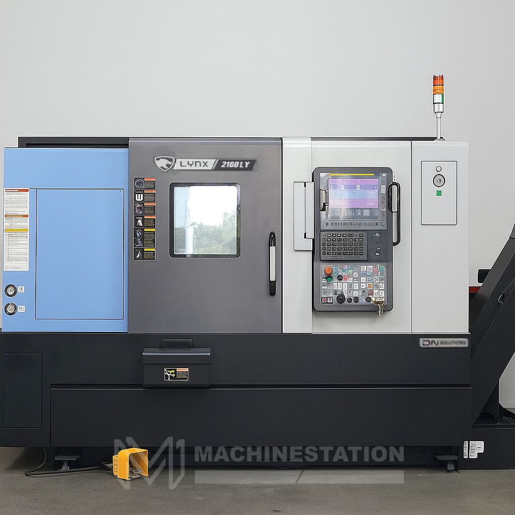 Buy Used DN Solutions Doosan Lynx 2100LYB CNC Turning Center (2024)