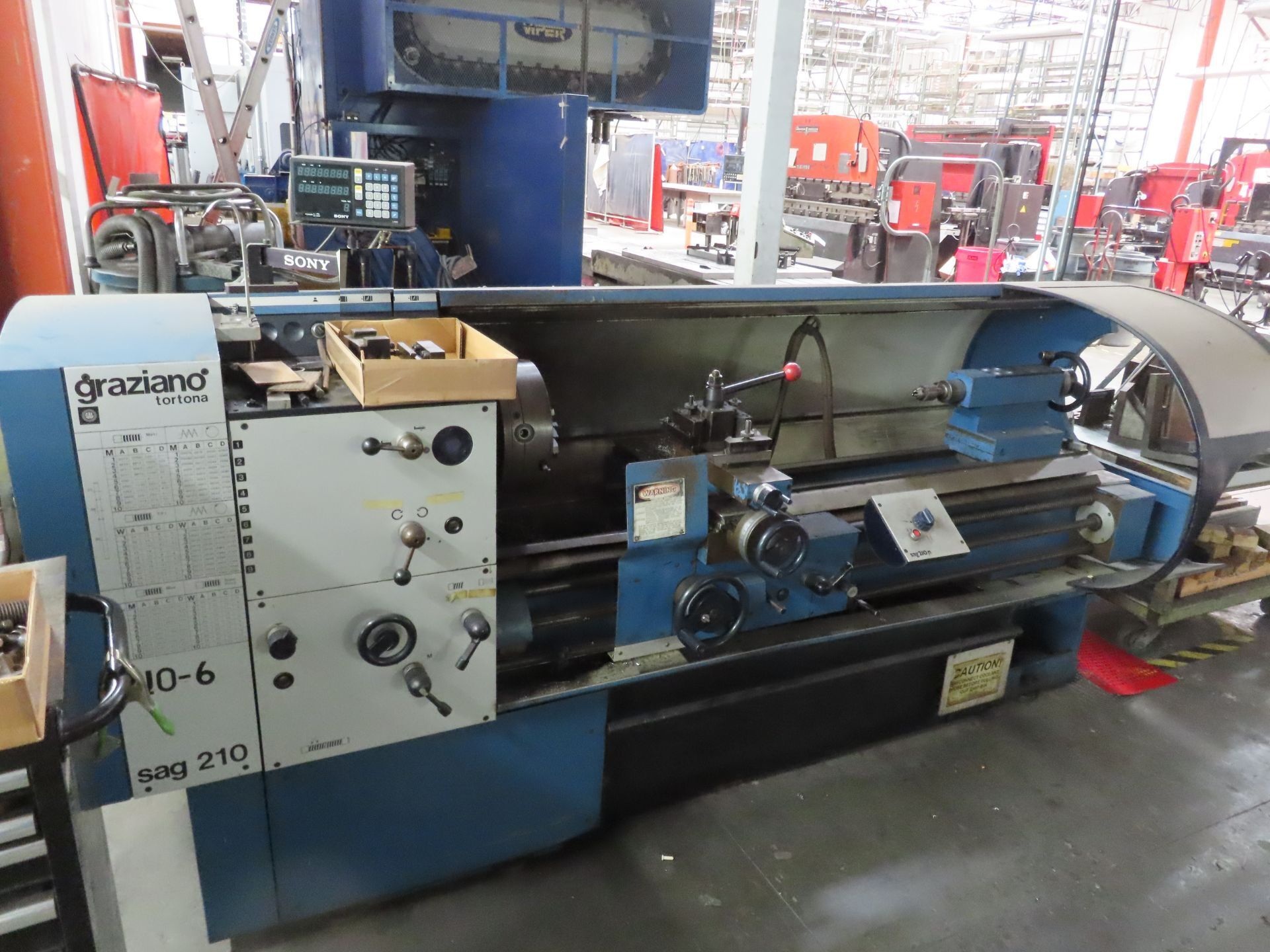 GRAZIANO SAG210 CNC Engine Lathe for sale in USA (1)