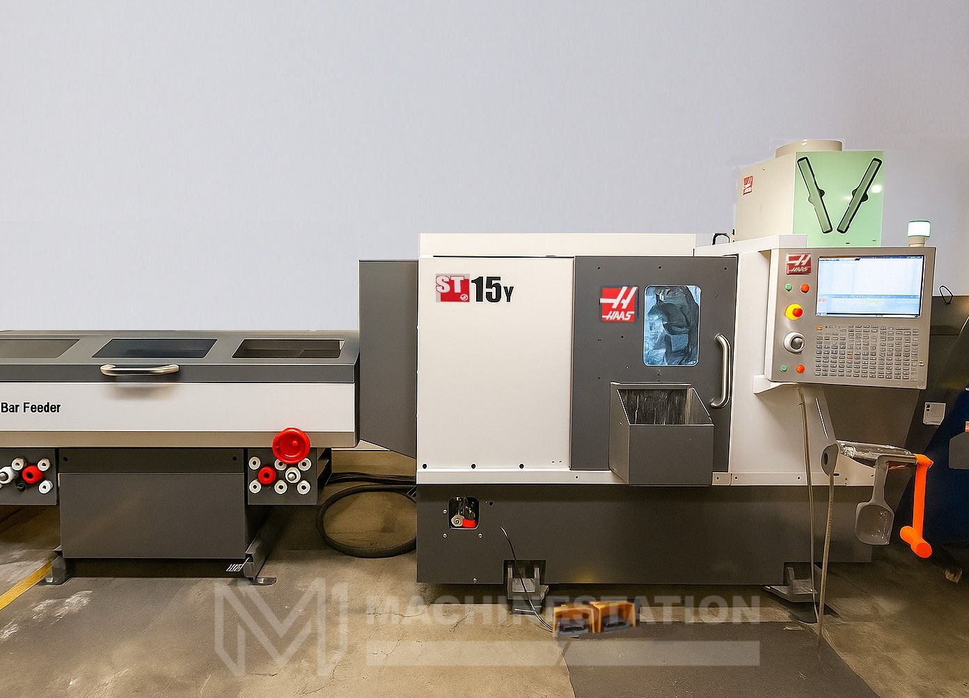 Haas ST-15Y CNC Turning Center - 2019 Y Axis Sub Spindle Bar Feeder Lathe