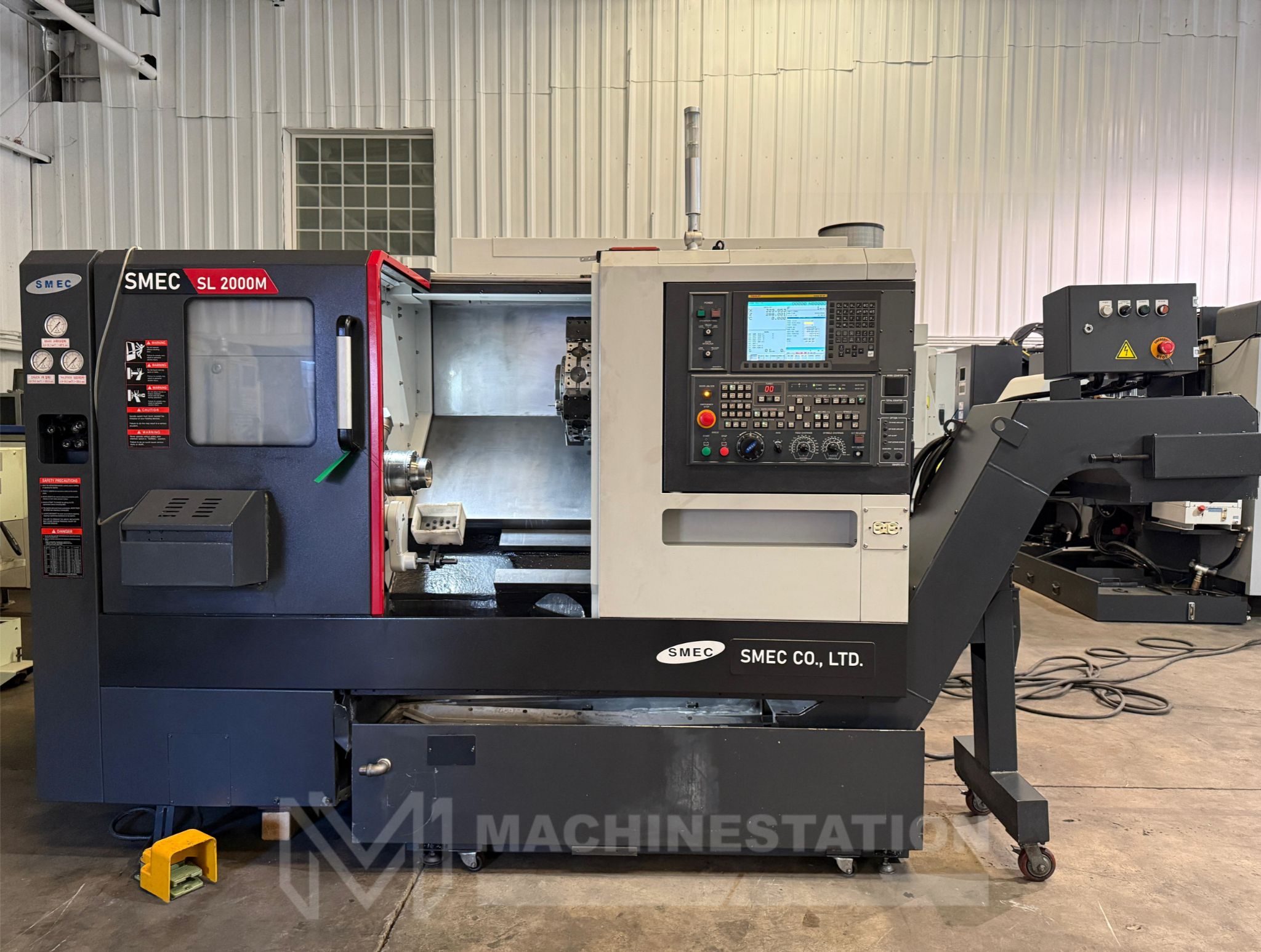Samsung SMEC SL-2000M CNC Turning Center - 2020 C Axis Live Tool Lathe