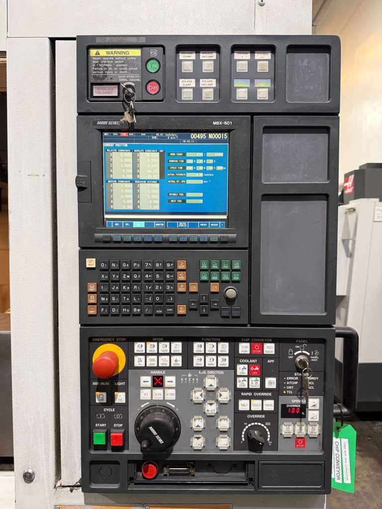 Used Mori Seiki DuraCenter 5 5-Axis CNC Vertical Machining Center