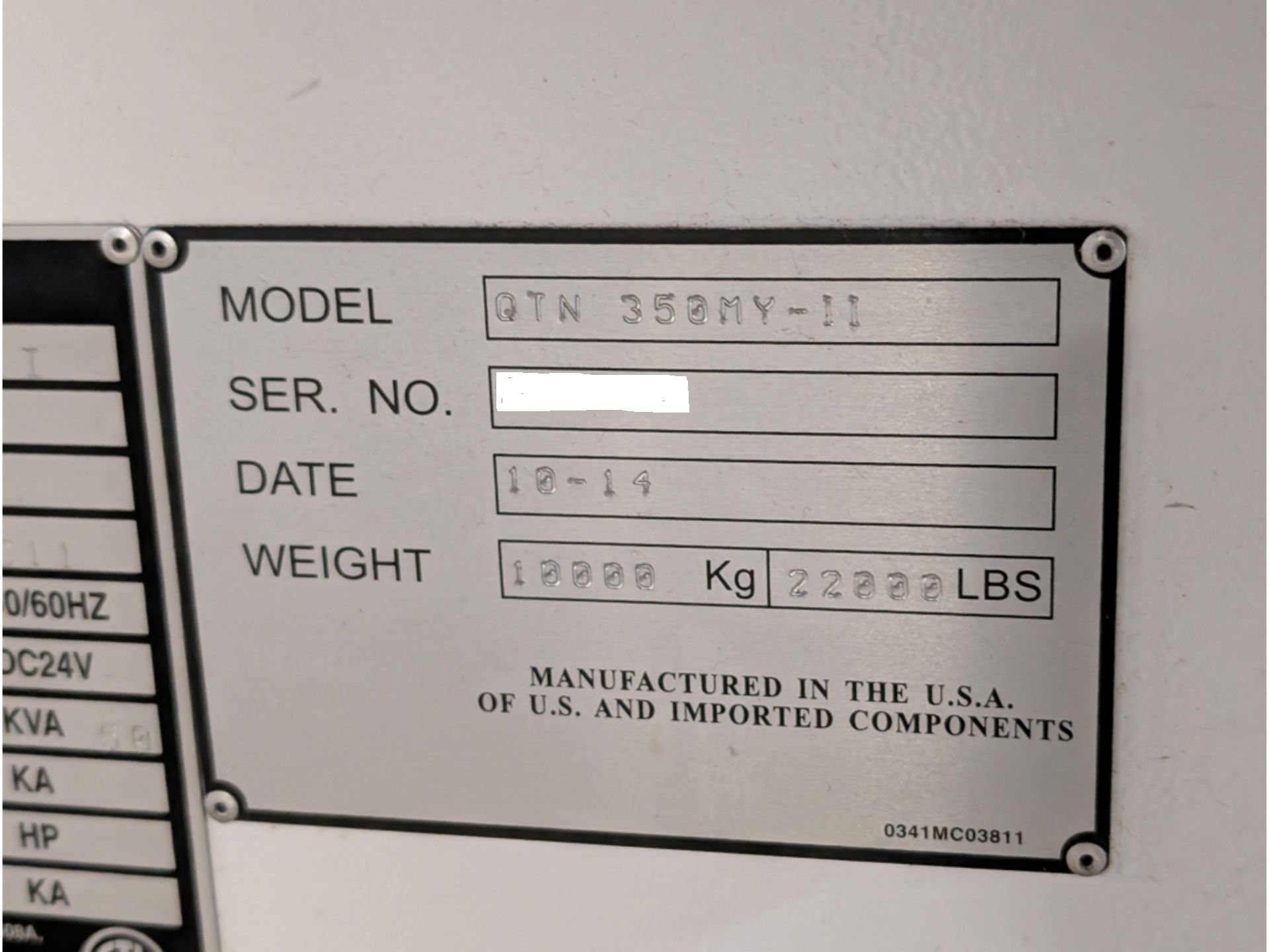 Mazak QTN350MY-II CNC Lathe Turning Center - 2014 - MachineStation