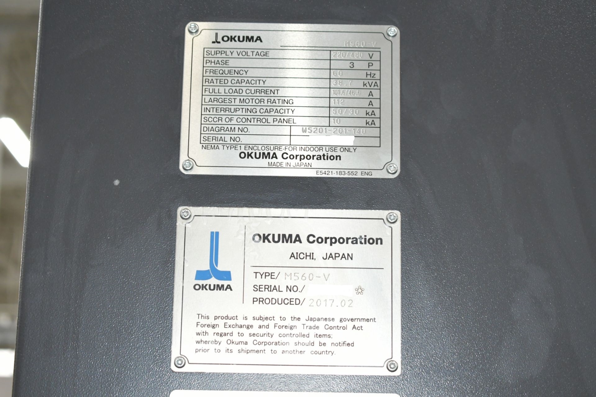 Okuma Genos M560V CNC (5)