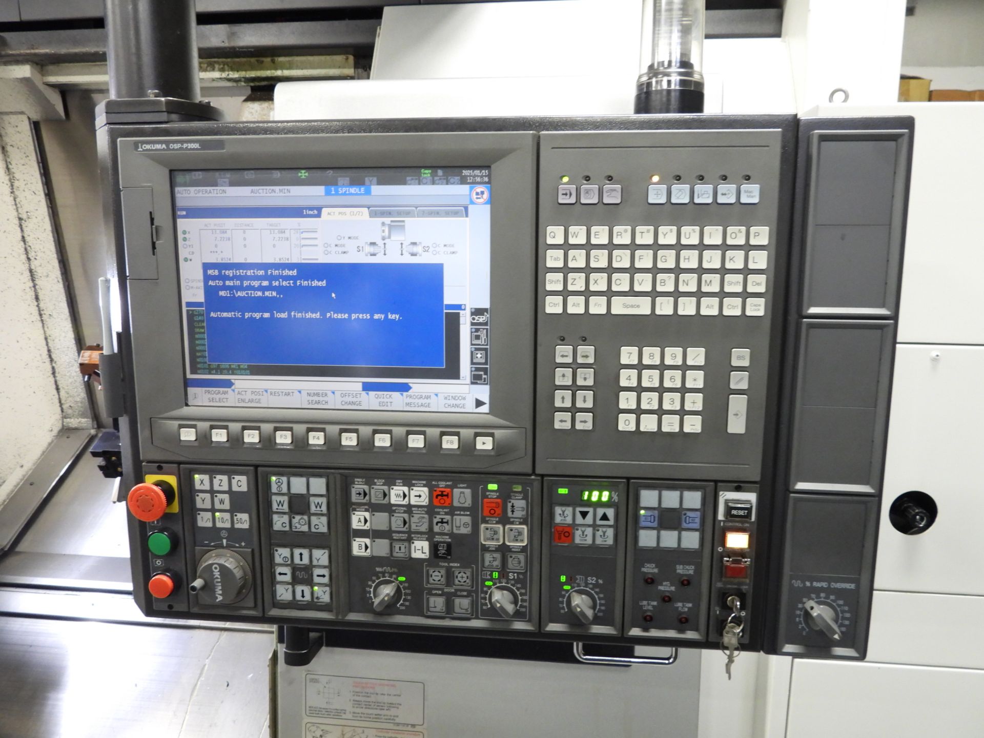 Okuma LB3000-EXII-MYW-800 CNC Turning Center - 2014 - MachineStation