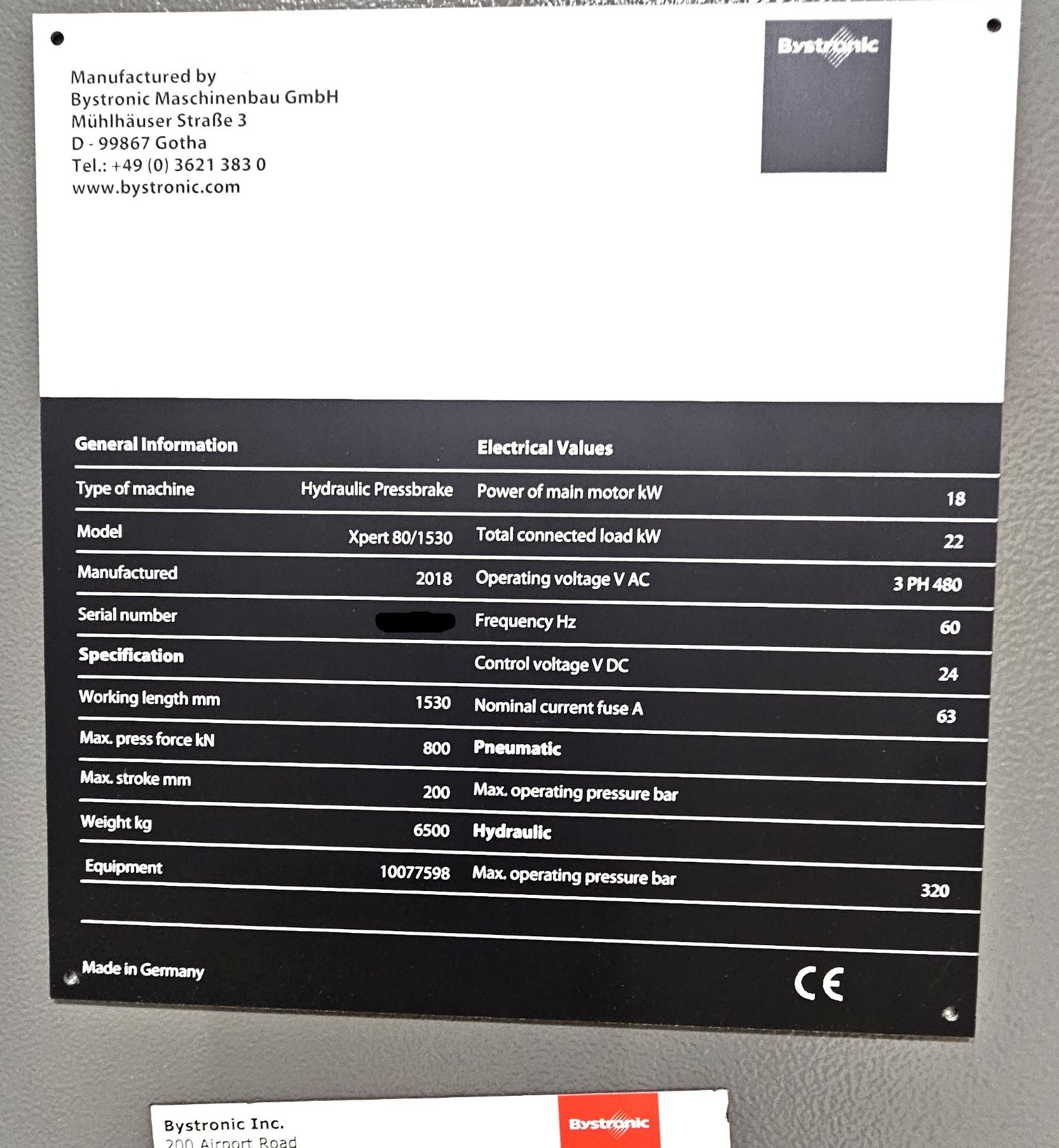 Bystronic Xpert 801530 Hydraulic (8)