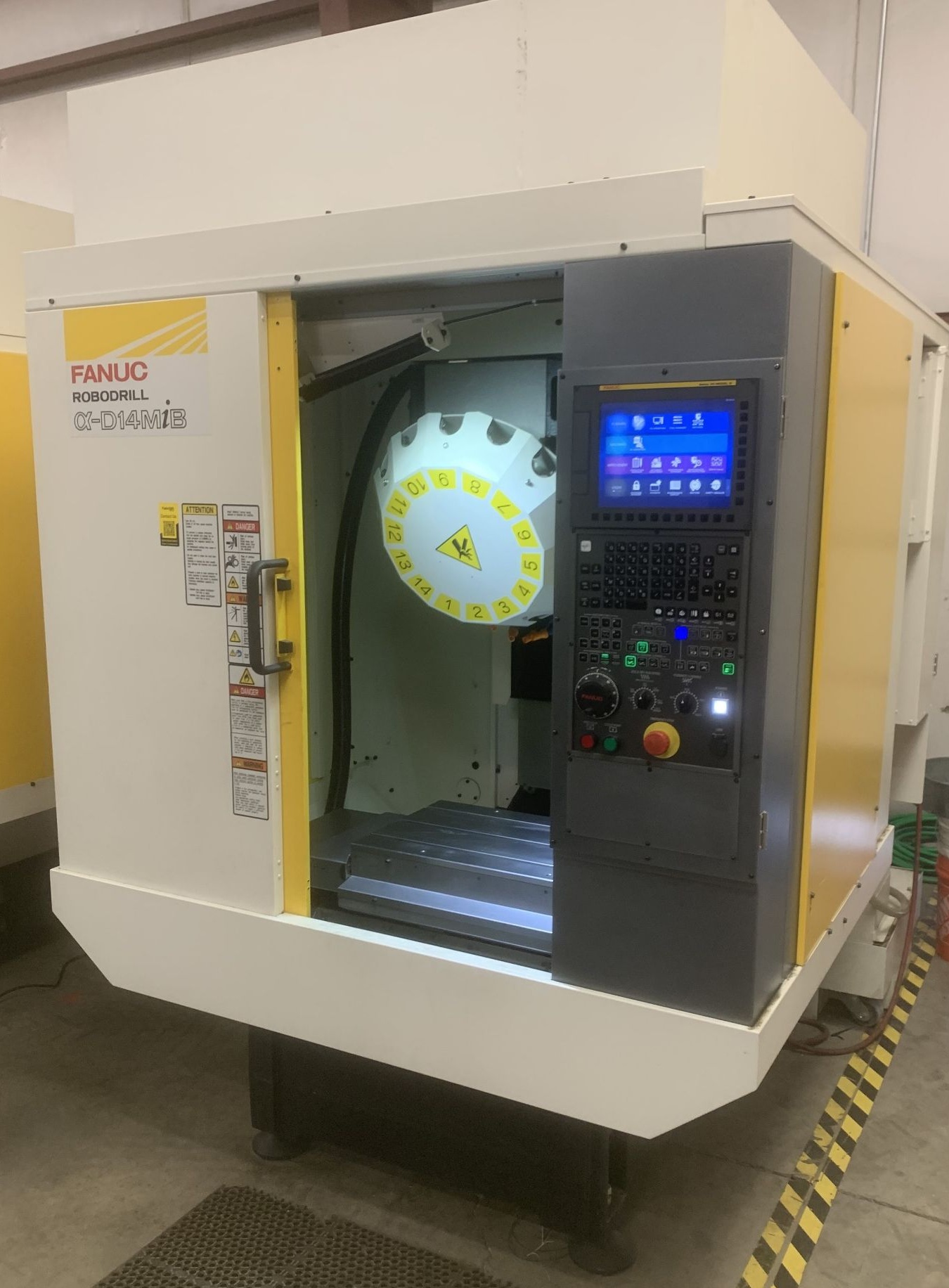 Fanuc Robodrill A-D14MiB CNC VMC-2021