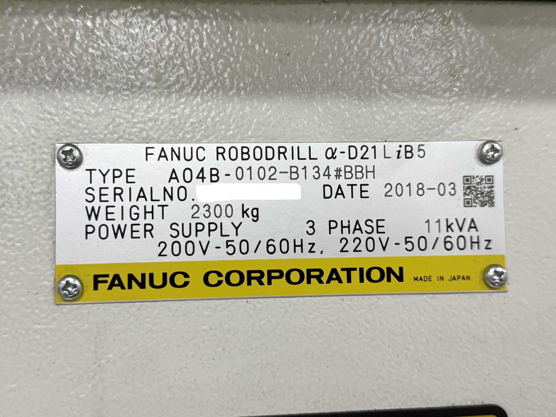Fanuc Robodrill Alpha-D21LiB5 (2)