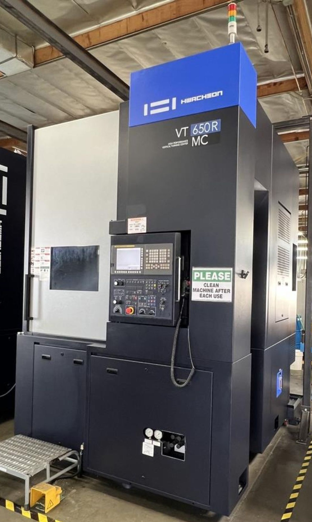 Hwacheon VT-650R MC CNC Turning Center (1)