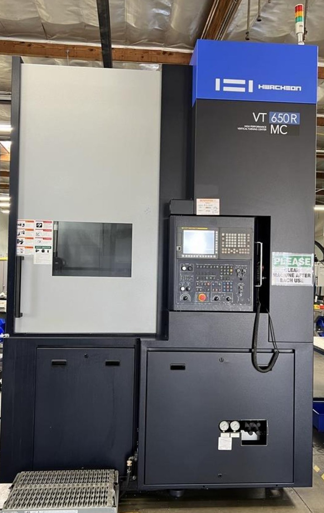 Hwacheon VT-650R MC CNC Turning Center