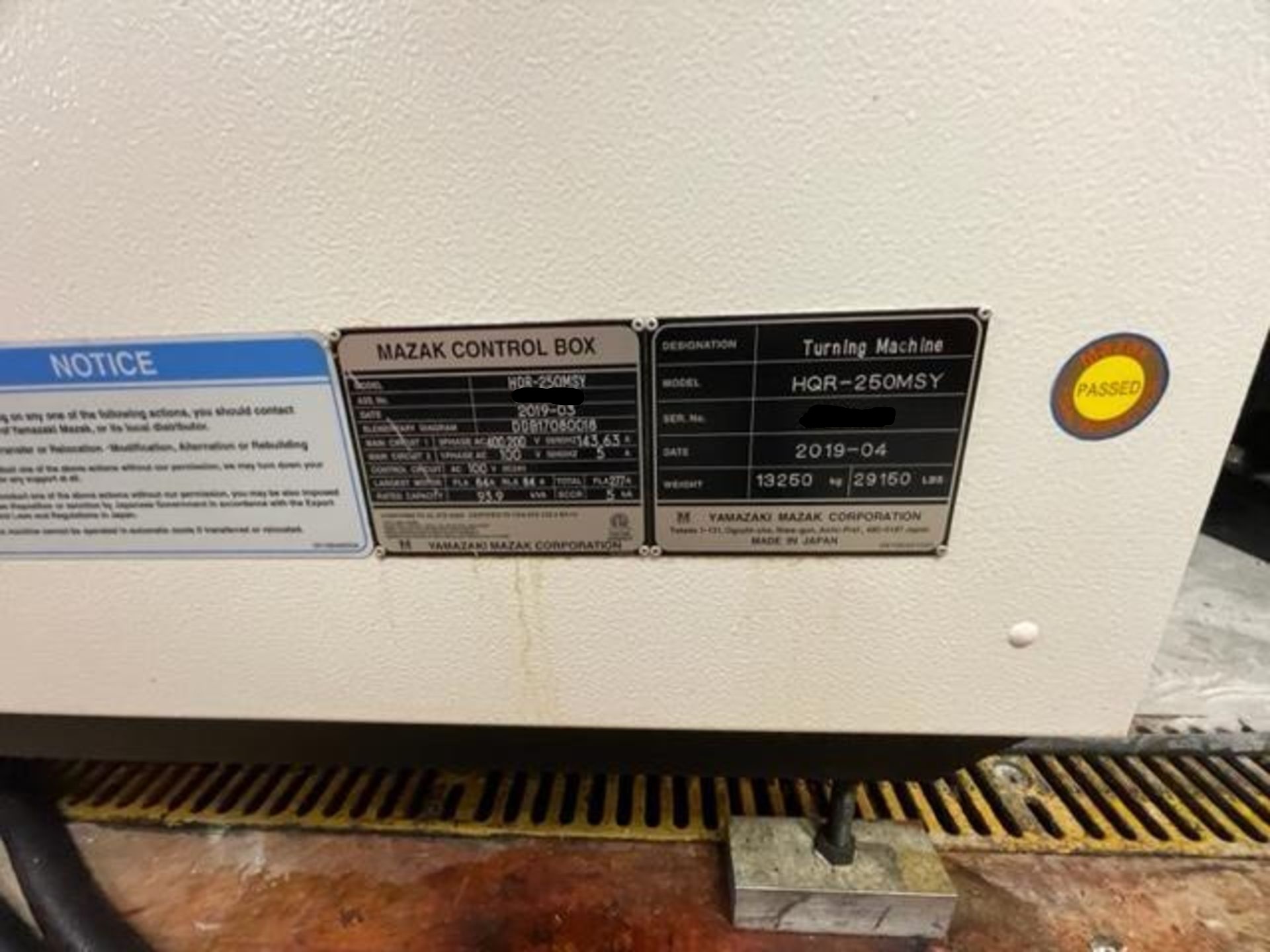 MAZAK HQR-250MSY CNC TURNING CENTER (3)