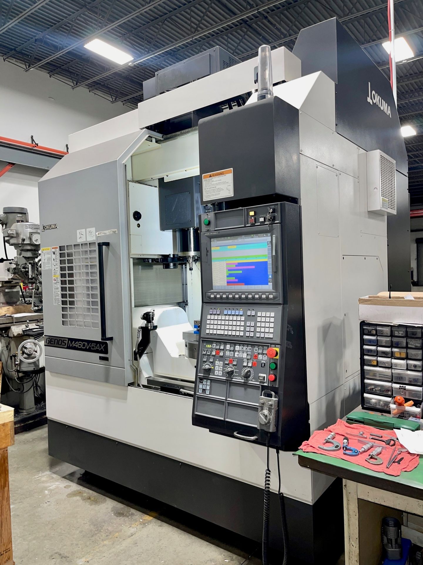 Okuma Genos M460V-AX CNC VMC (1)