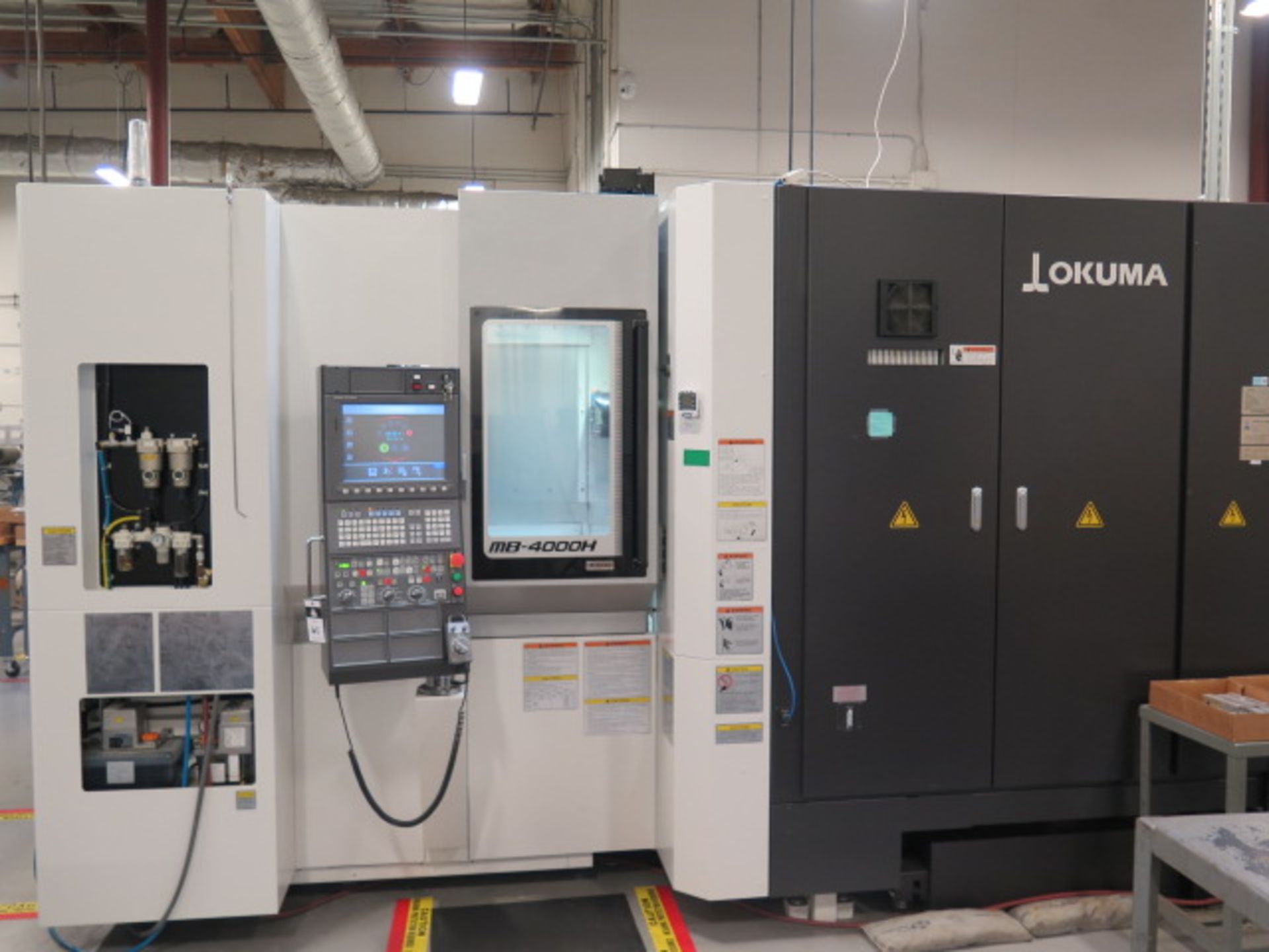 Okuma MB-4000H 4-Axis CNC HMC (1)