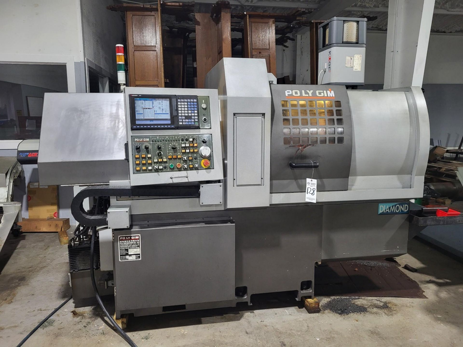PO LY GIM DIAMOND 20CSB II CNC Turning Center