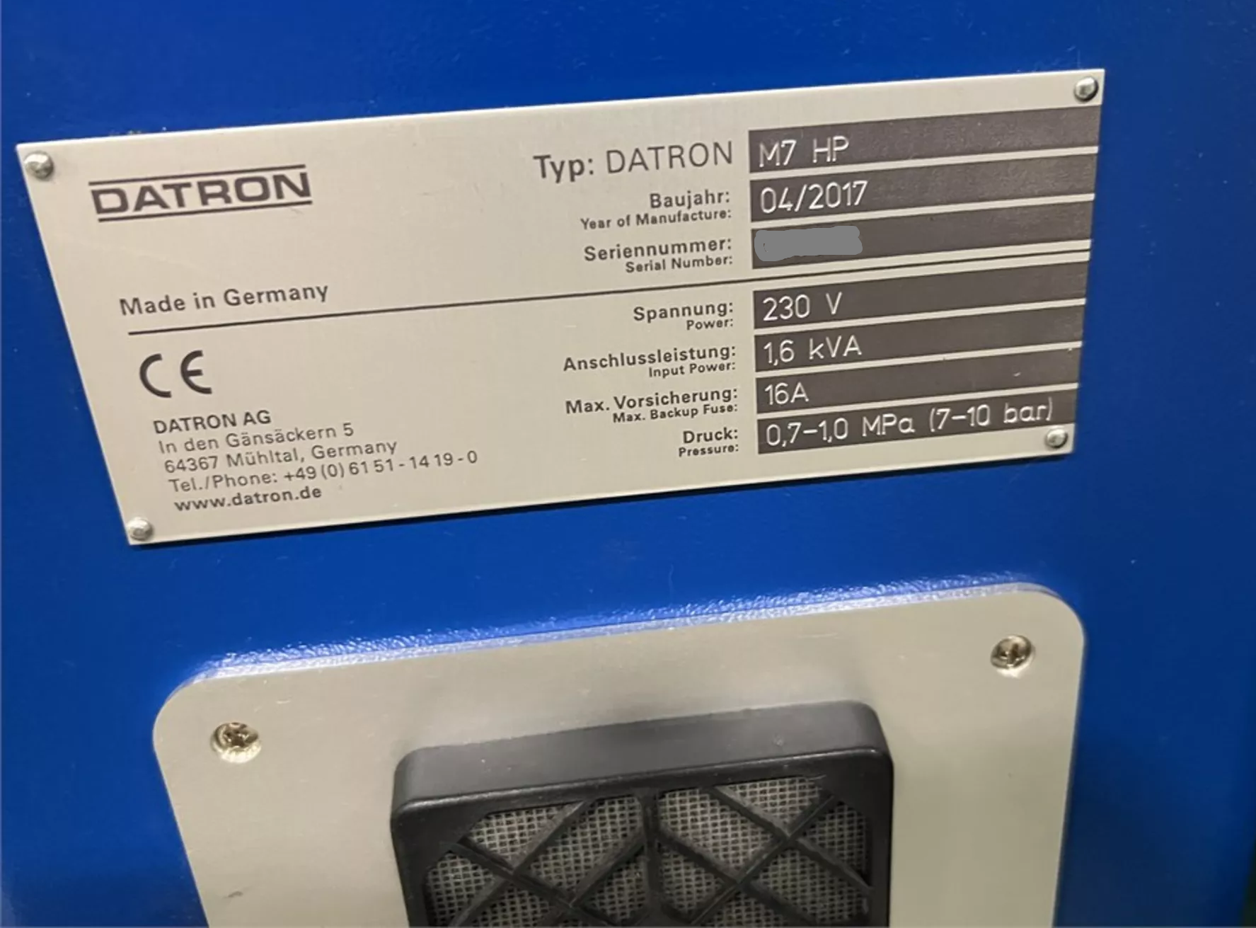 Datron M7HP-3