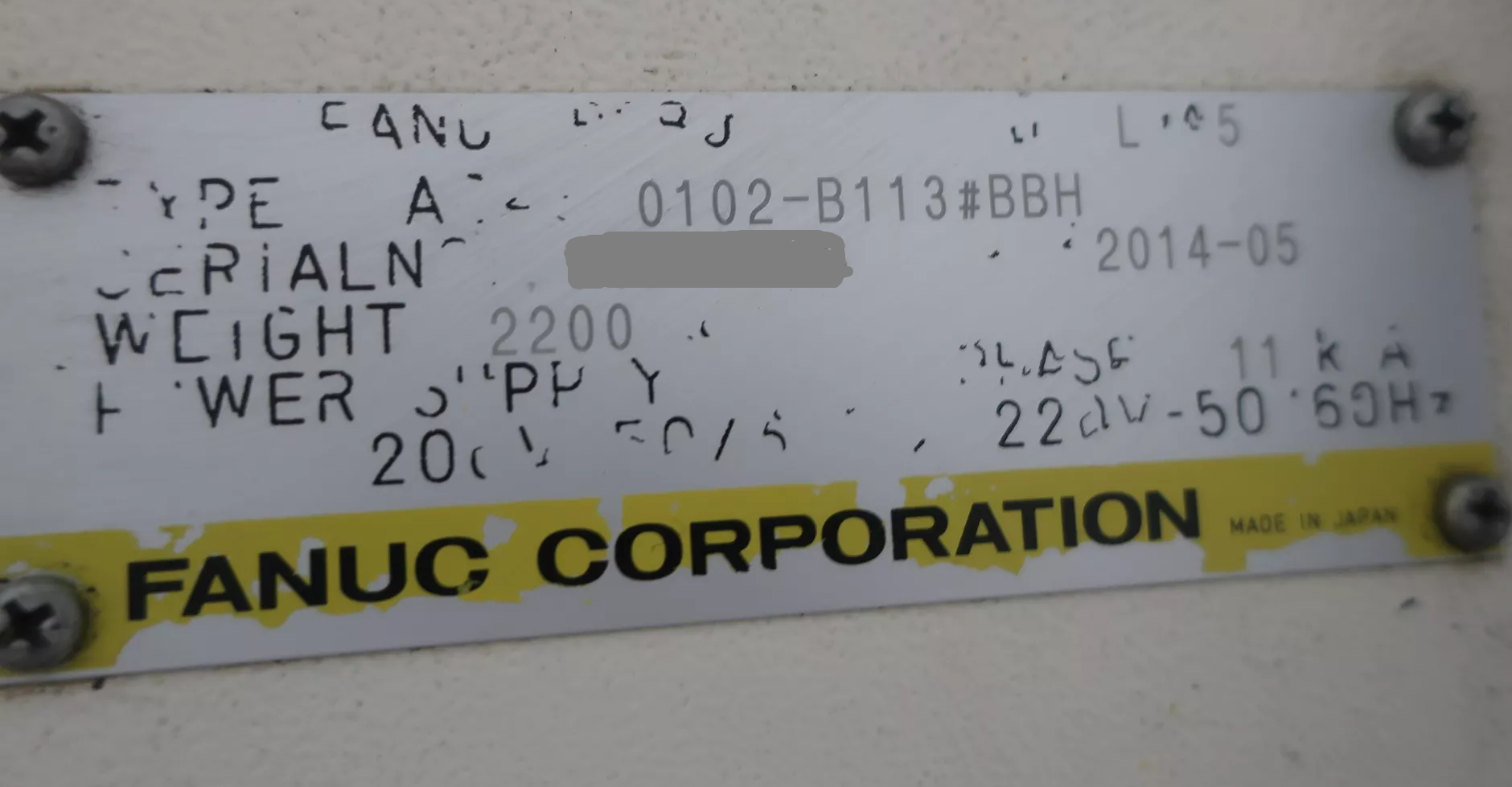 Fanuc Robodrill α-D21LiA5-3