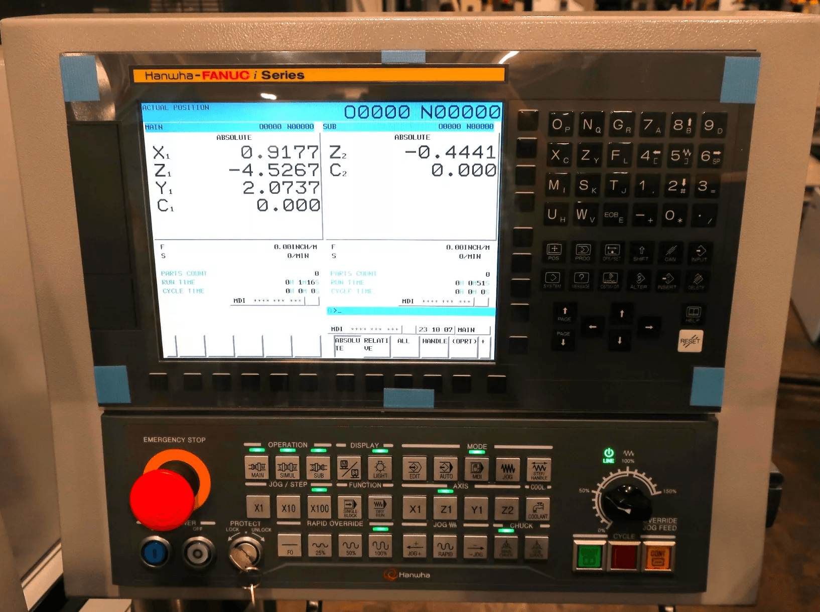 Hanwha XP26S CNC Swiss Lathe-2