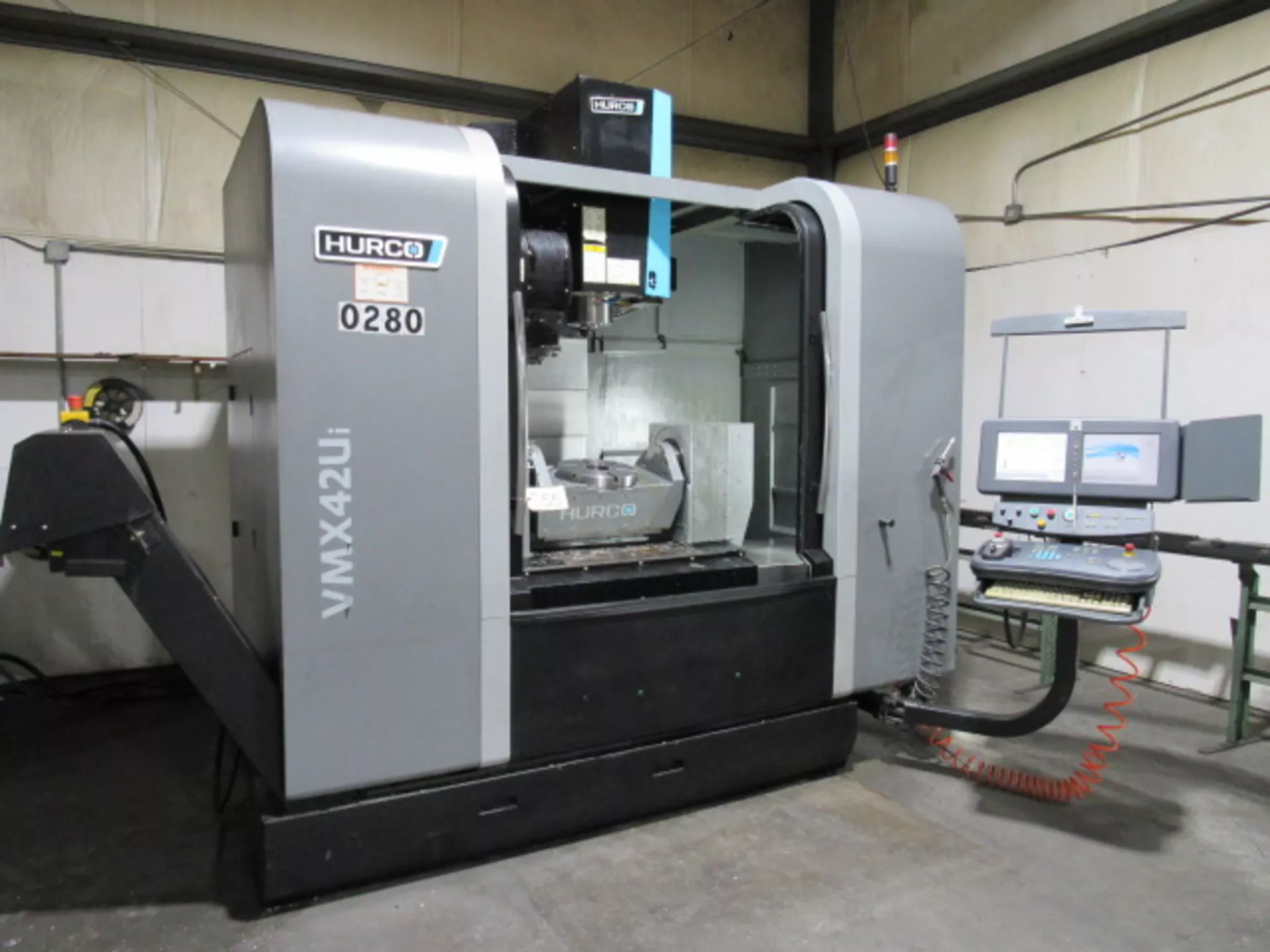 Hurco VMX42UI 5-Axis Trunnion CNC Vertical Machining Center-1