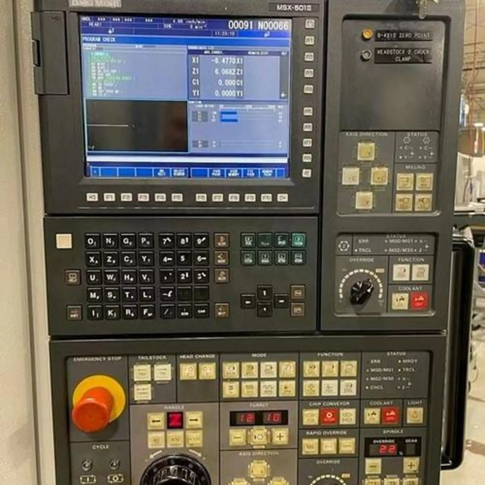 Mori Seiki ZT 2500Y-2