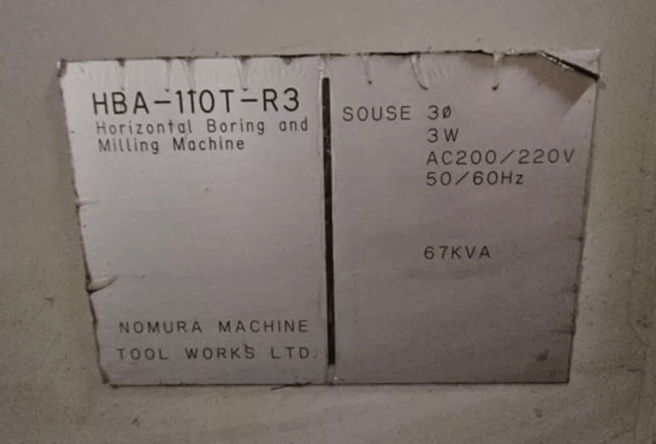 Nomura HBA-110T-R3-3