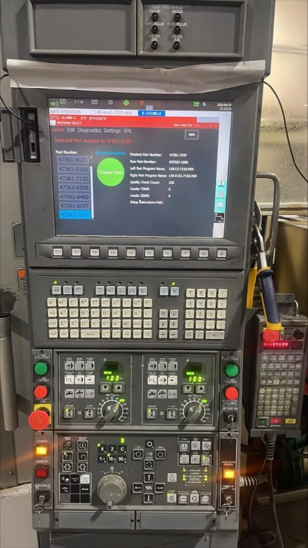 Okuma 2SP-150H Twin Spindle CNC Lathe-3