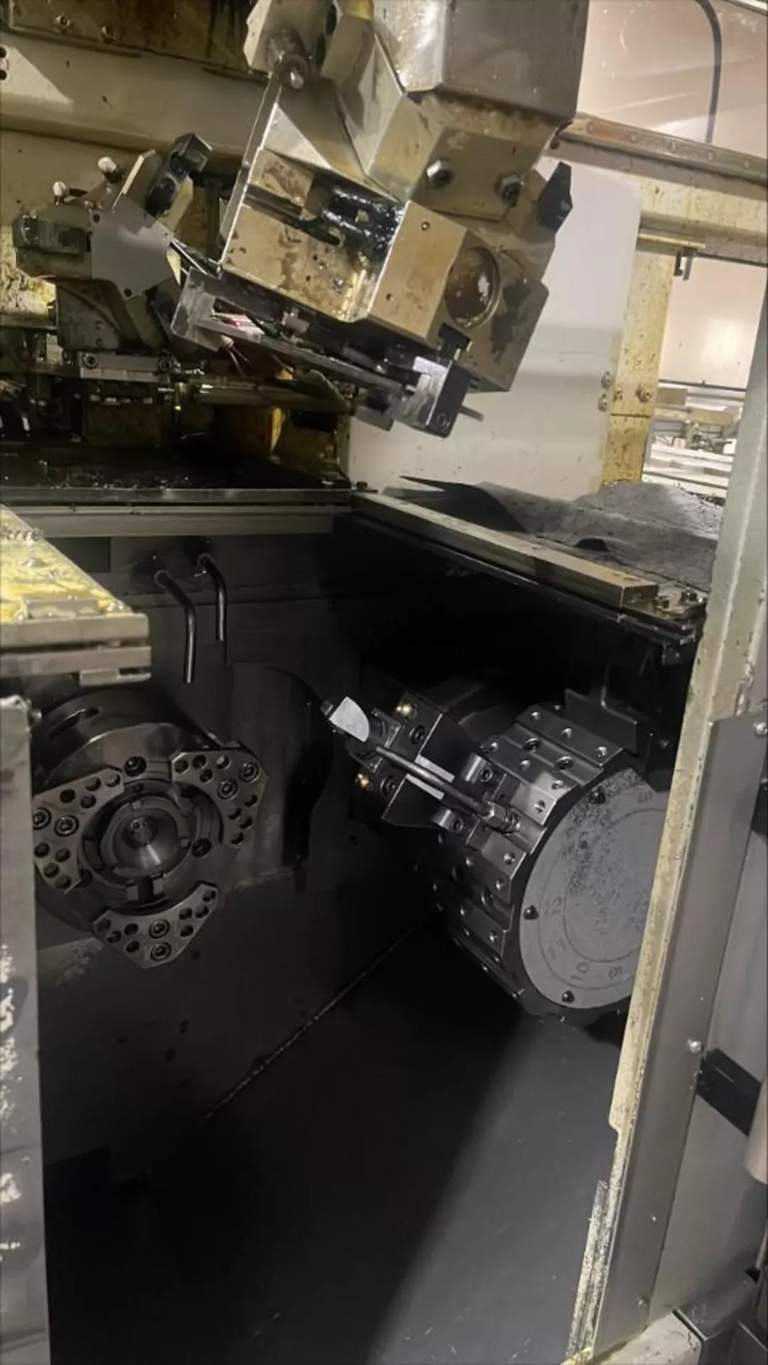 Okuma 2SP-150H Twin Spindle CNC Lathe-4