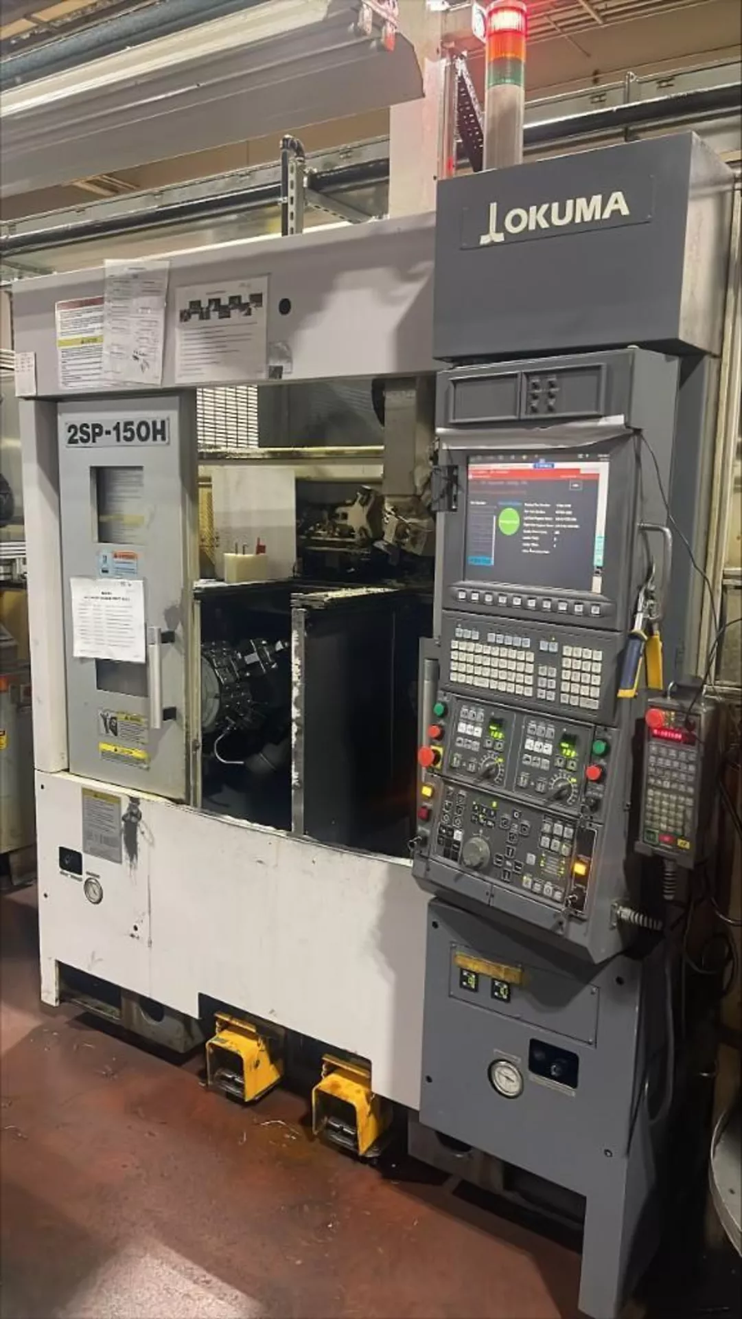 Okuma 2SP-150H Twin Spindle CNC Lathe