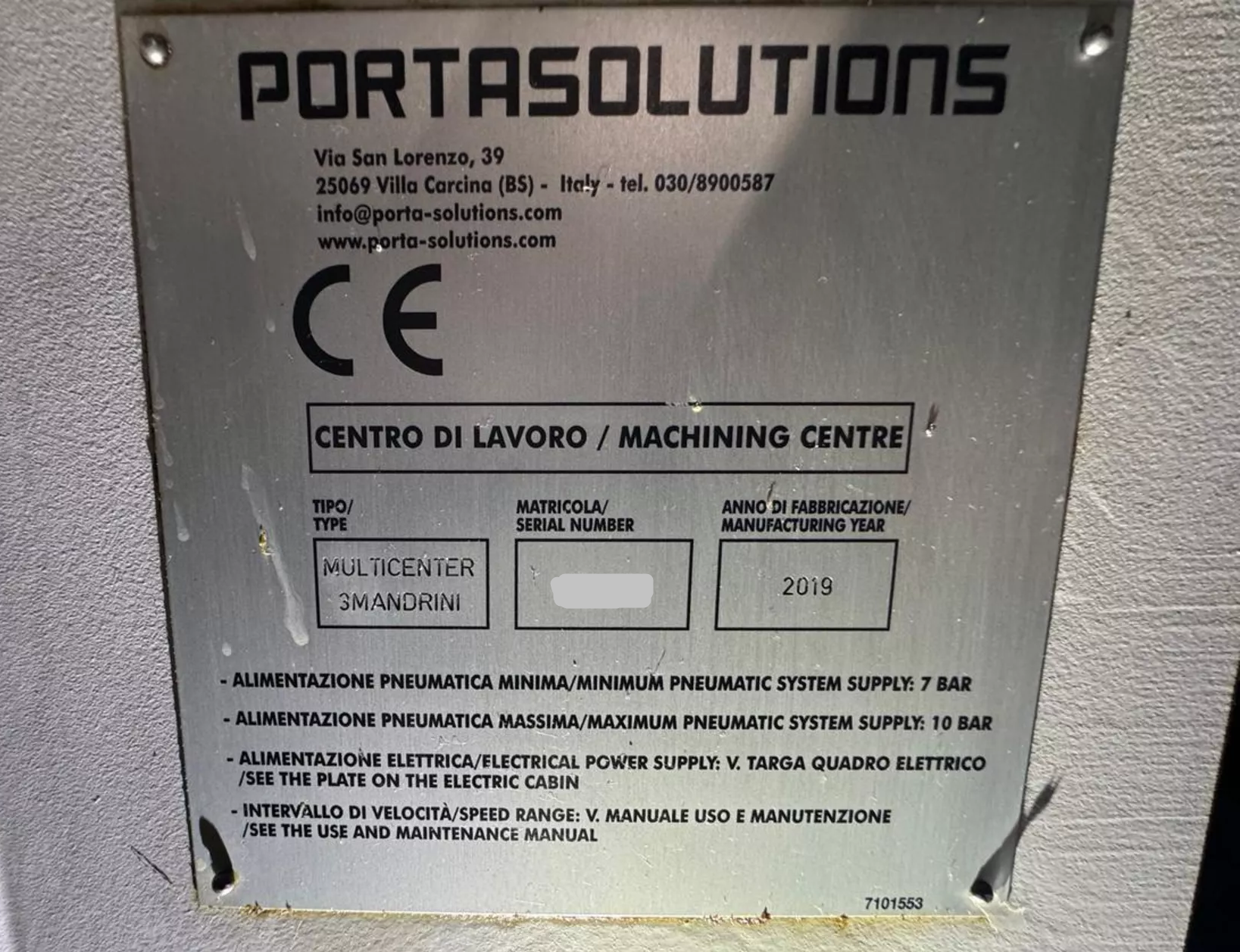Porta Solutions Multicenter 3Mandrini-4