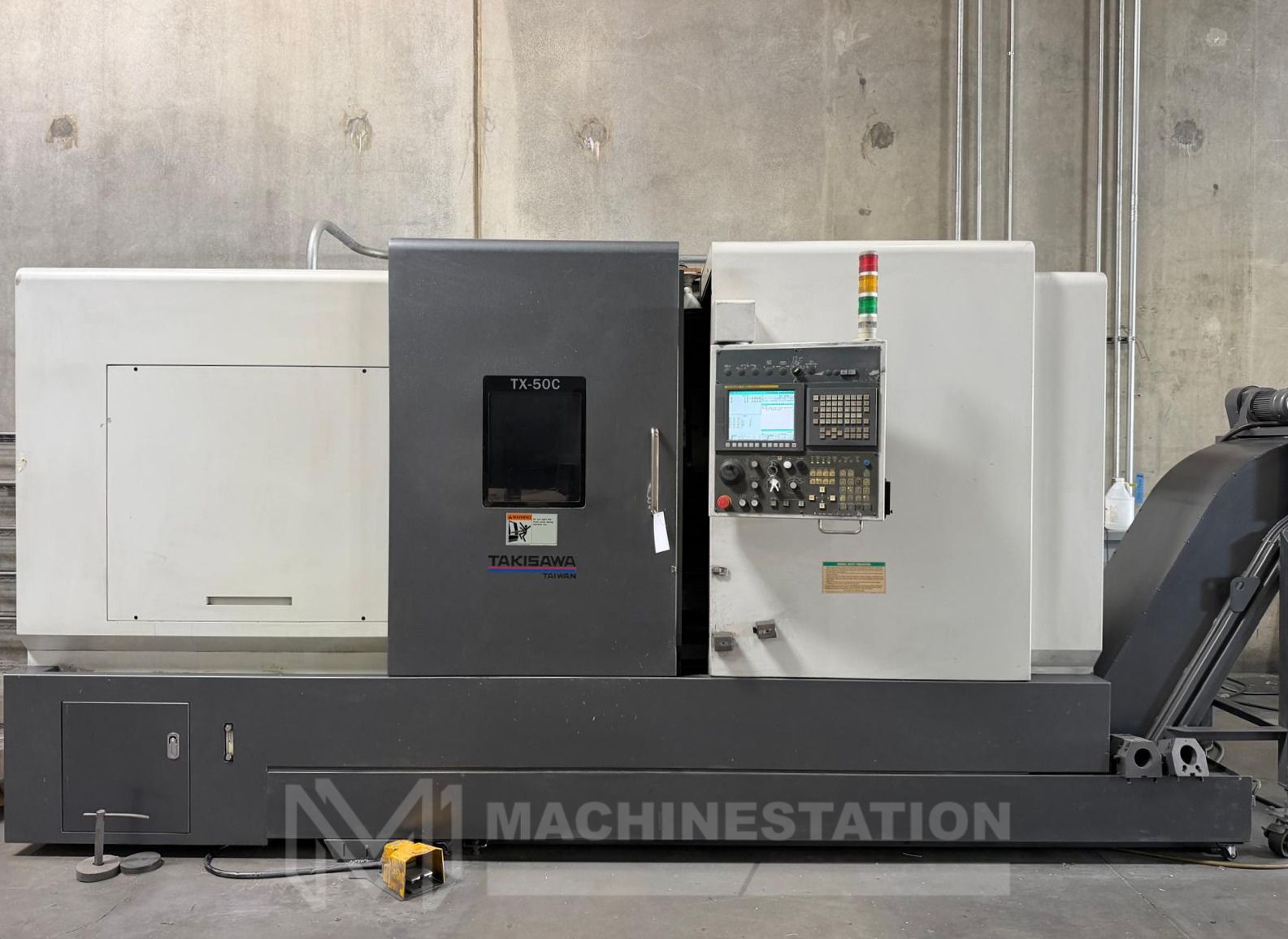 Takisawa TX-50C CNC Turning Center - 12" Chuck, 5" Big Bore Lathe