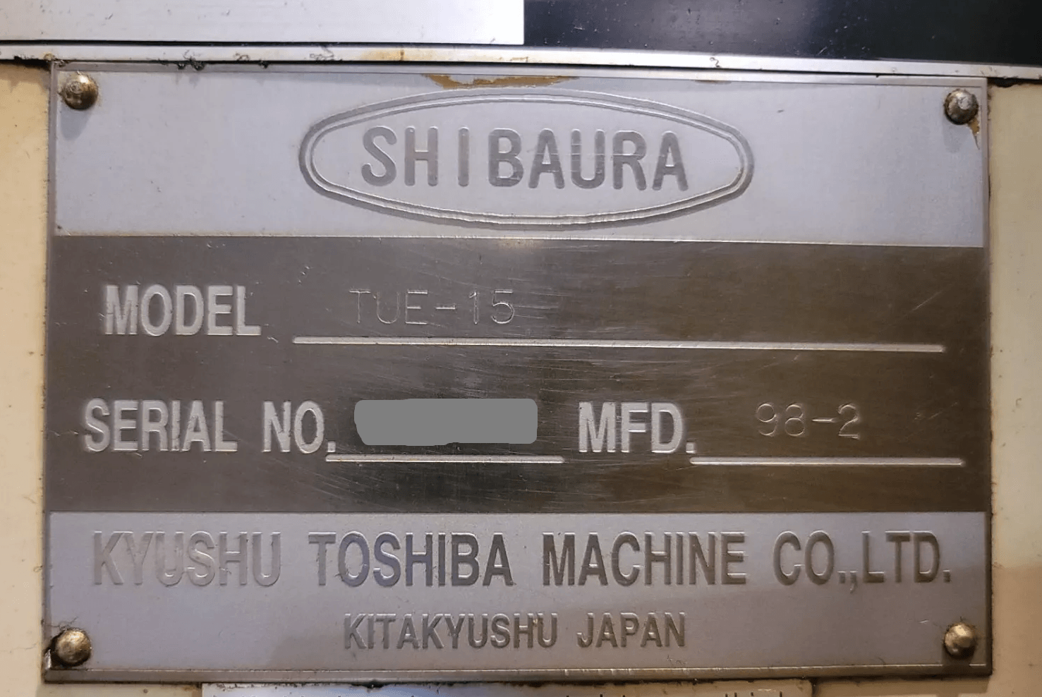 Toshiba TUE-15-3